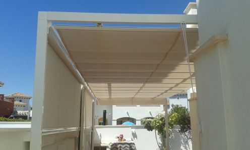 Sun protection from Glass Curtains Costa Blanca Murcia